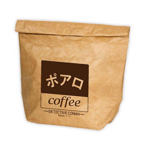 名探偵コナンより「喫茶ポアロシリーズ タイベッククラッチバッグ A ロゴ」が予約受付開始