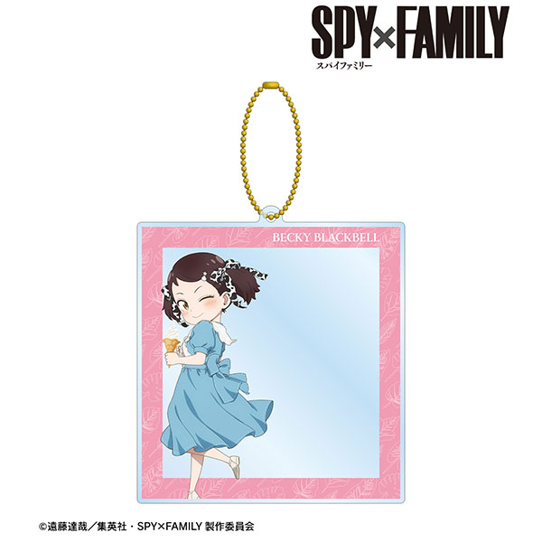 SPY×FAMILY 東武動物公園コラボ ベッキー アニマル柄 フォトフレーム風BIGアクリルキーホルダー[アルマビアンカ]が予約受付開始