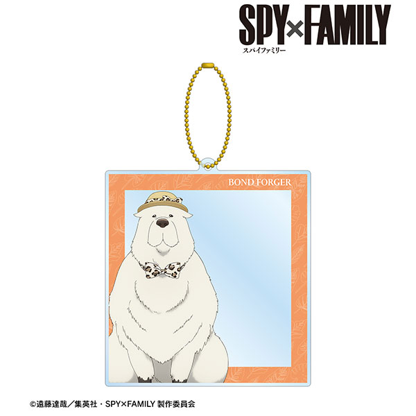 SPY×FAMILY 東武動物公園コラボ ボンド アニマル柄 フォトフレーム風BIGアクリルキーホルダー[アルマビアンカ]が予約受付開始