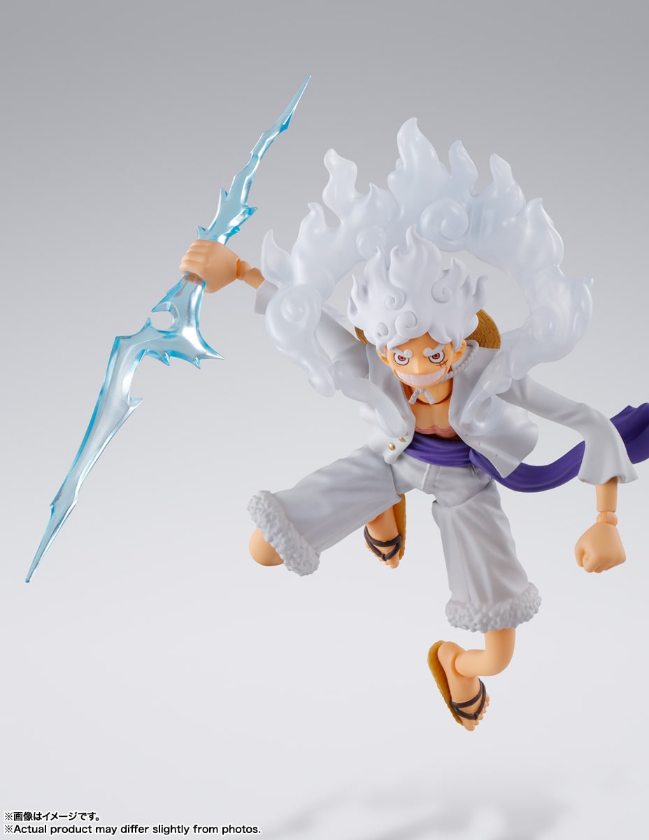 S.H.フィギュアーツ ONE PIECE モンキー・D・ルフィ -ギア5- 約155mm PVC&ABS製 塗装済み可動フィギュアが予約受付開始