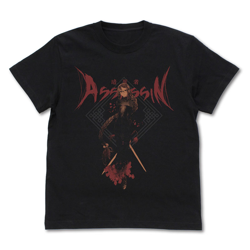 Fate/Grand Order アサシン/虞美人 Tシャツ 英霊召喚Ver./BLACK[コスパ]が予約受付開始