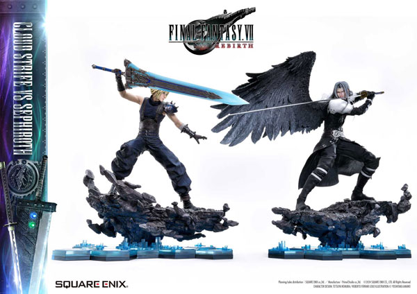 SQUARE ENIX MASTERLINE FINAL FANTASY VII REBIRTH 1/4 クラウド・ストライフ vs セフィロス[スクウェア・エニックス]が予約受付開始