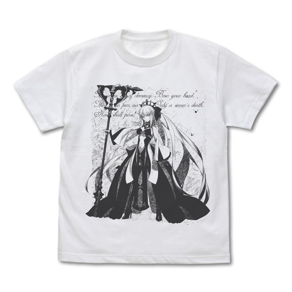 Fate/Grand Order バーサーカー/モルガン Tシャツ 宝具発動Ver./WHITEが予約受付中