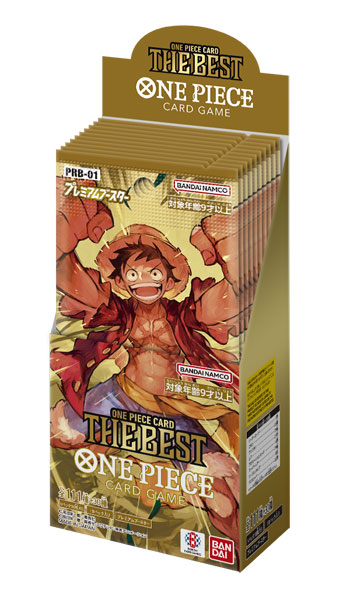 （再販）ONE PIECEカードゲーム プレミアムブースター ONE PIECE CARD THE BEST[PRB-01] 10パック入りBOX[バンダイ]が好評発売中