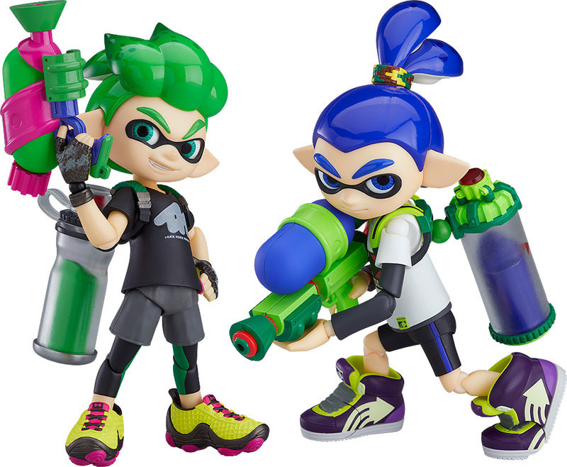 （再販）figma Splatoon ボーイ DXエディション[グッドスマイルカンパニー]が予約受付開始