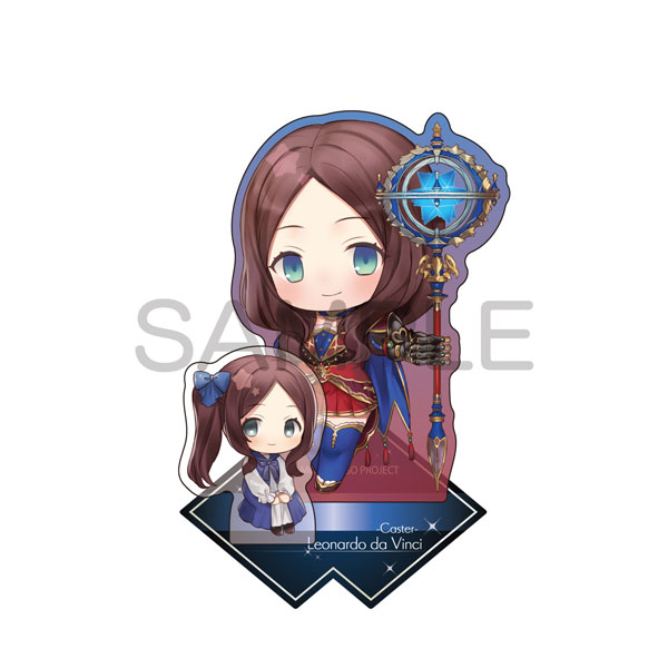 Fate/Grand Order きゃらとりあ アクリルスタンド キャスター/レオナルド・ダ・ヴィンチ[アルジャーノンプロダクト]が予約受付開始