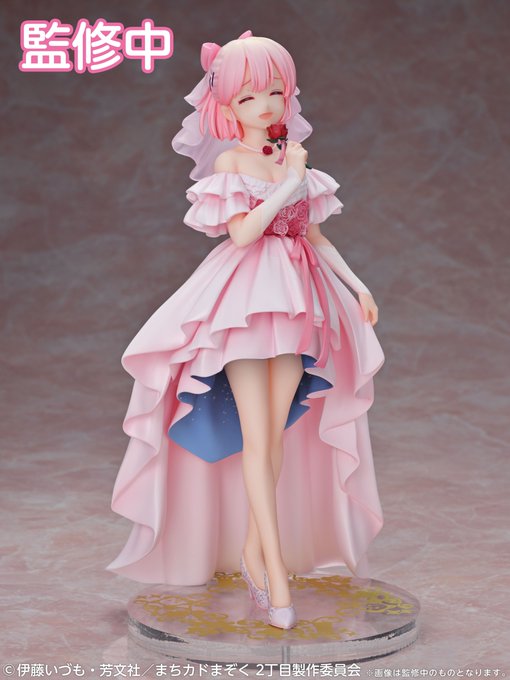 まちカドまぞく「千代田桃 ウェディングVer.」フィギュアが予約受付開始