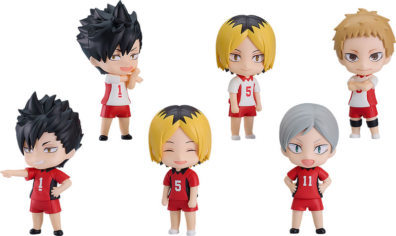 ねんどろいどさぷらいず ハイキュー！！03 音駒編 6個入りBOX[オランジュ・ルージュ]が予約受付中