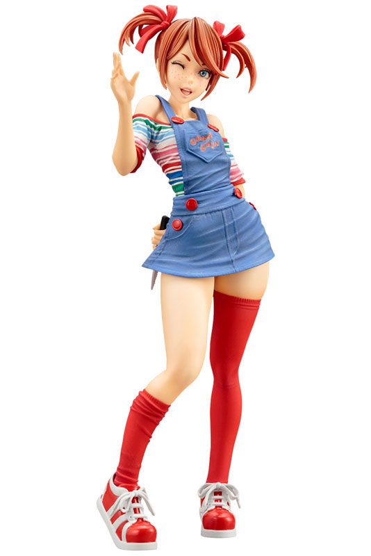 （再販）HORROR美少女 チャイルド・プレイ チャッキーの花嫁 チャッキー 1/7 完成品フィギュア[コトブキヤ]が予約受付中