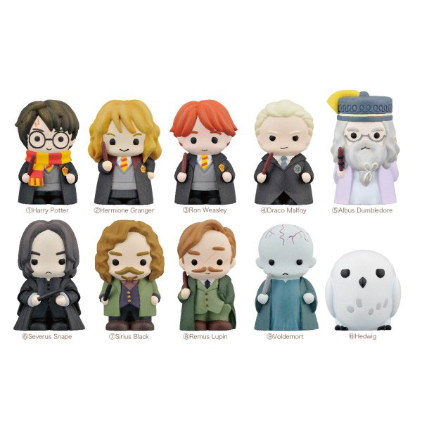 （再販）ハリー・ポッター ソフビパペットマスコット 10個入りBOX[エンスカイ]が予約受付中