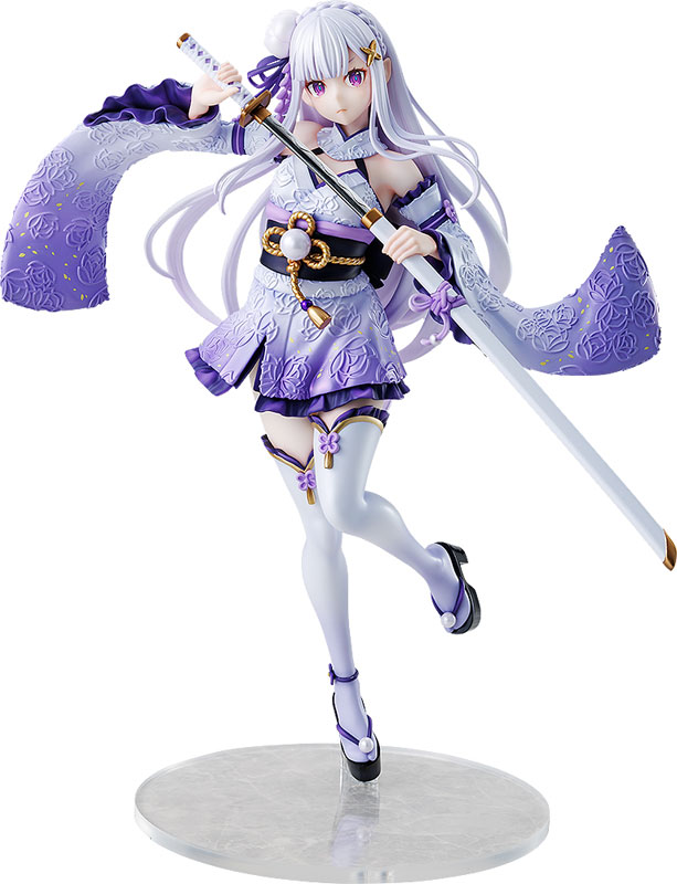 Re：ゼロから始める異世界生活 エミリア 戦装束ver. 1/7 完成品フィギュア[KADOKAWA]が予約受付開始