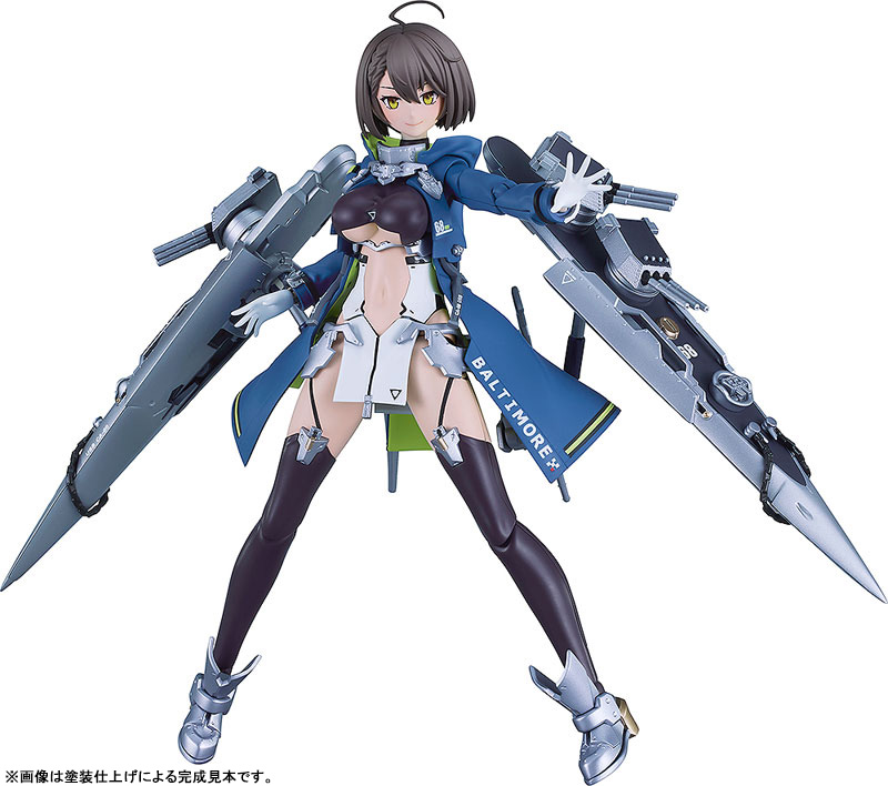 PLAMATEA アズールレーン ボルチモア プラモデル[グッドスマイルアーツ上海]が予約受付開始