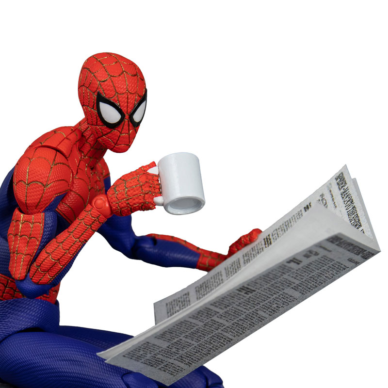 （再販）スパイダーマン：スパイダーバース SVアクション ピーター・B・パーカー/スパイダーマン 通常版 アクションフィギュアが予約受付中