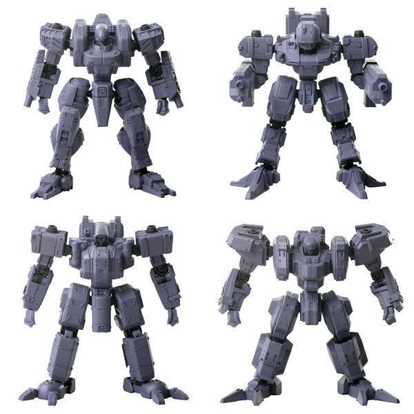 フロントミッション ストラクチャーアーツ 1/72 プラスティック モデルキット アディショナルセレクション Vol.2 全4種BOXが予約受付中