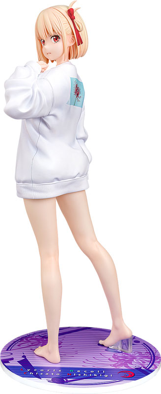 リコリス・リコイル 錦木千束 オーバーサイズトレーナーVer. 1/7 完成品フィギュア[ファット・カンパニー]が予約受付開始