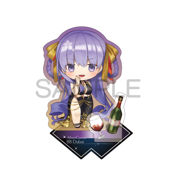 Fate/Grand Order きゃらとりあ アクリルスタンド ムーンキャンサー/BBドバイ[アルジャーノンプロダクト]が予約受付開始