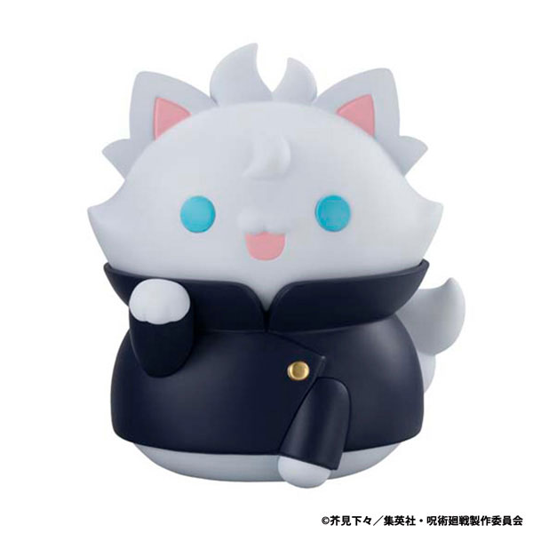 MEGA CAT PROJECT 呪術廻戦 懐玉・玉折 ニャンとも大きな呪術ニャンコ 五条悟 ソフビフィギュア[メガハウス]が予約受付中