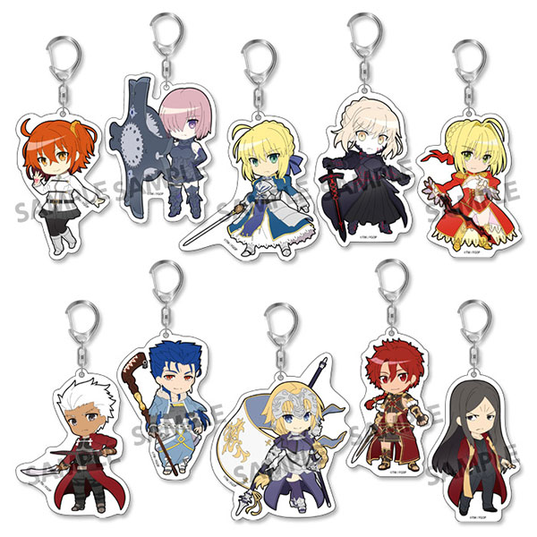 FGOぴくりる！アクリルキーホルダー　イアソン　4個セット ぴくりる！ Fate/Grand Order トレーディングアクリル