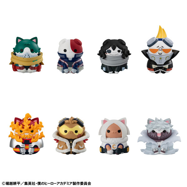MEGA CAT PROJECT 僕のヒーローアカデミア ヒロアカニャンコNO.01　8個入りBOX[メガハウス]が予約受付中