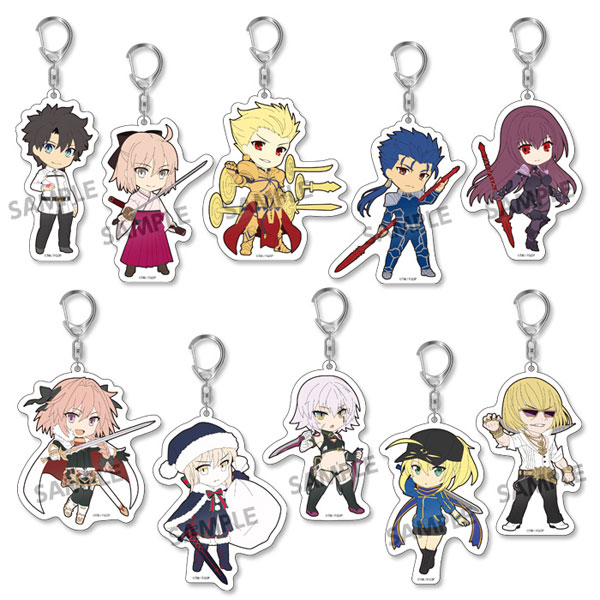 （再販）ぴくりる！ Fate/Grand Order トレーディングアクリルキーホルダー vol.2 10個入りBOX[ホビーストック]が予約受付開始