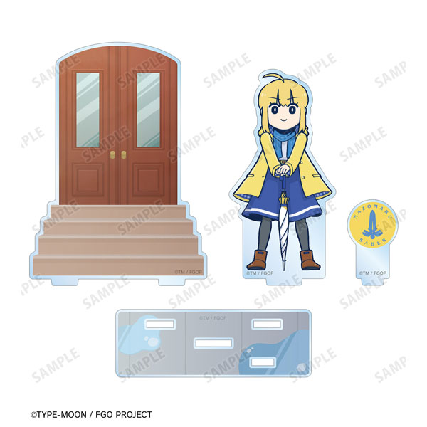 Fate/Grand Order 藤丸立香はわからない 槌田先生 描き下ろし アルトリア・ペンドラゴン 梅雨の合間に パーツ付きBIGアクリルスタンド[アルマビアンカ]が予約受付中