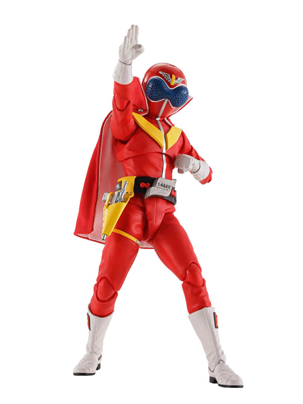 S.H.Figuarts(真骨彫製法) アカレンジャー スーパー戦隊 50th Anniversary Ver.(初回限定台座付属) 『秘密戦隊ゴレンジャー』[BANDAI SPIRITS]が予約受付中