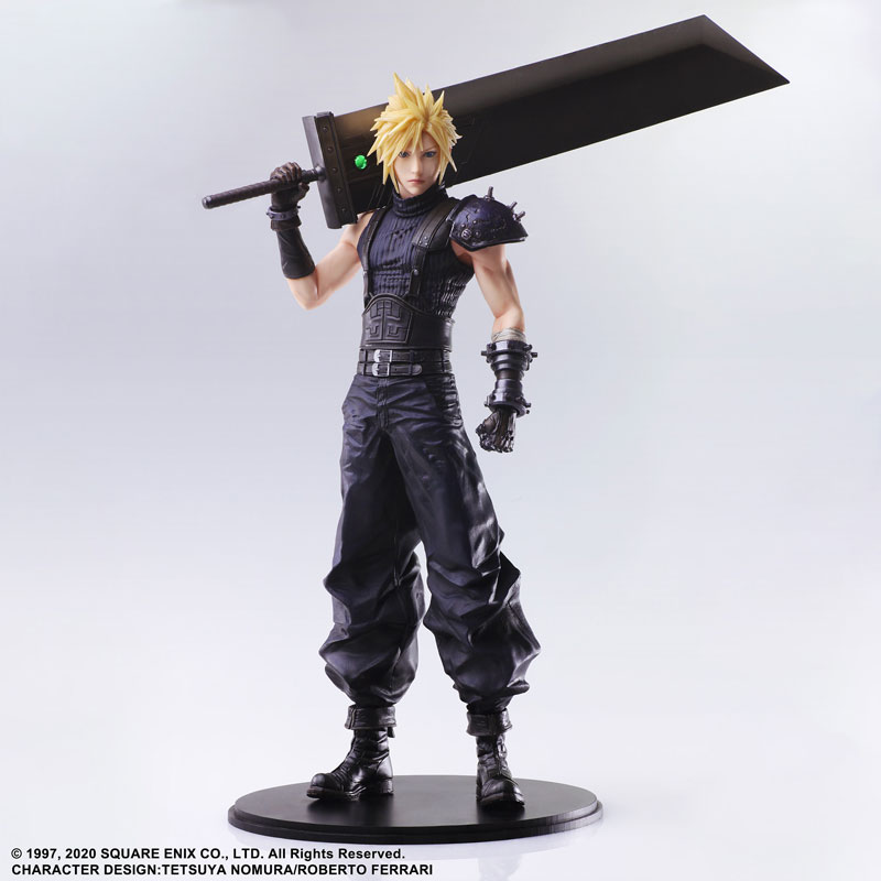 （再販）ファイナルファンタジー VII リメイク スタティックアーツ クラウド・ストライフ[スクウェア・エニックス]が予約受付中