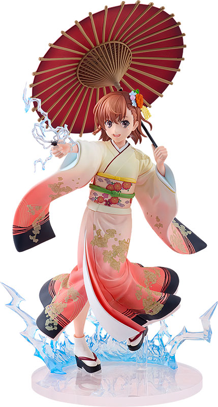 とある科学の超電磁砲T 御坂美琴 振袖ver. 1/7 完成品フィギュア[KADOKAWA]が予約受付中