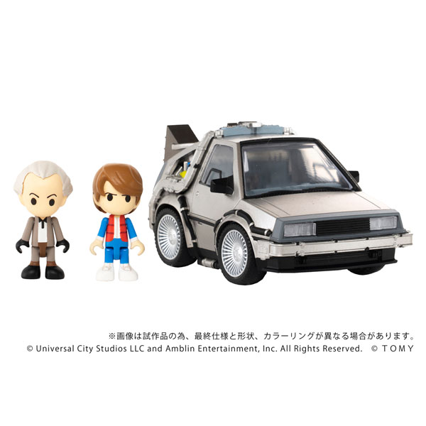 T-SPARK QV-01 バック・トゥ・ザ・フューチャー タイムマシン (Part1)[タカラトミー]が予約受付中