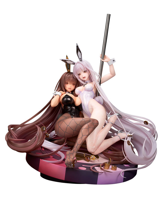 勝利の女神：NIKKE ノワール＆ブラン Bunny X 777 Ver. 1/7 完成品フィギュア[アルター]が予約受付開始