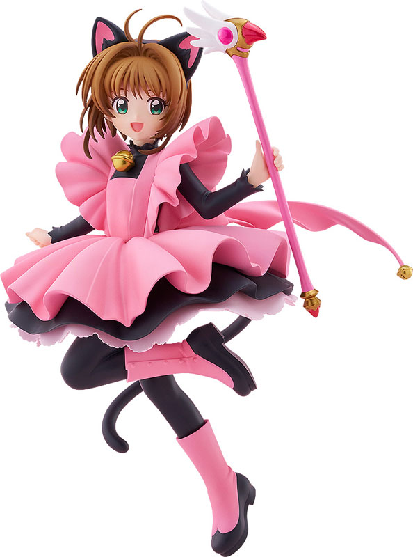 POP UP PARADE カードキャプターさくら クロウカード編 木之本桜 黒猫風コスチュームVer. L size[グッドスマイルカンパニー]が予約受付開始