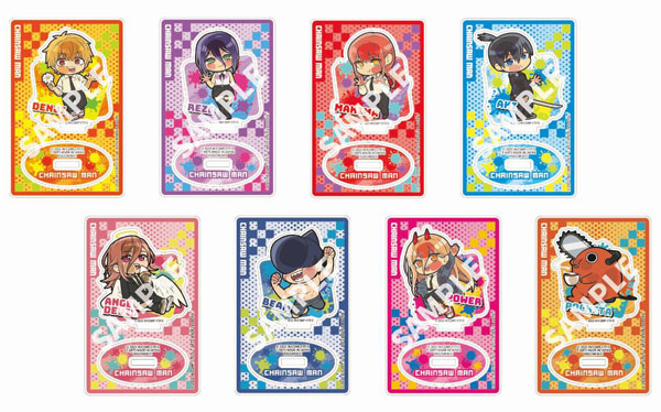 ぴた！でふぉめ 劇場版「チェンソーマン レゼ編」 トレーディングアクリルスタンド 8個入りBOX[タカラトミーアーツ]が予約受付中