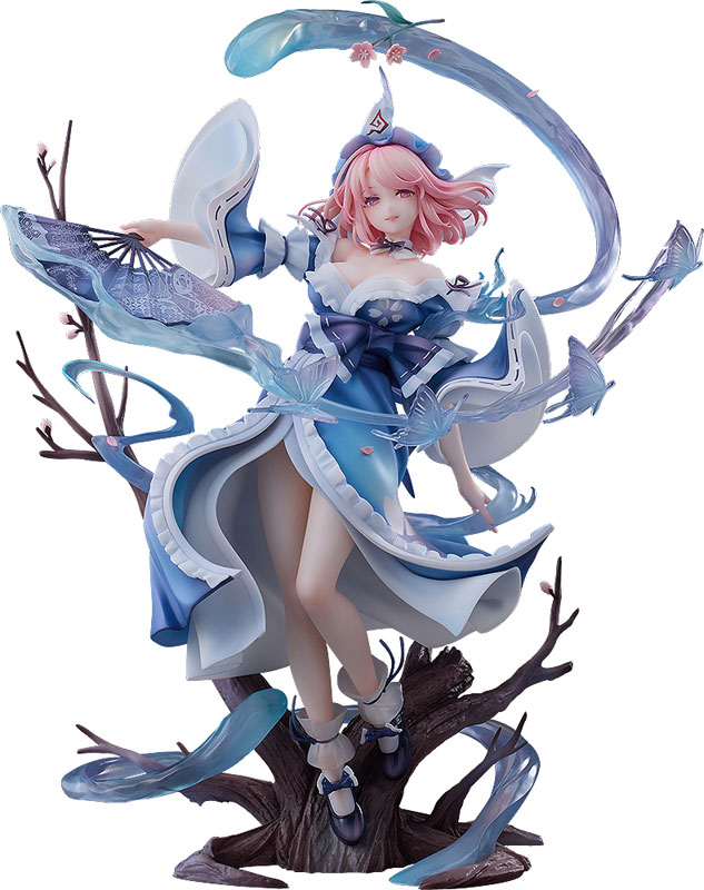 東方Project 西行寺幽々子 天衣無縫の亡霊 Ver. 1/7 完成品フィギュア[Solarain]が予約受付中