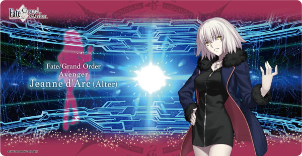 キャラクター万能ラバーマットスリム Fate/Grand Order「アヴェンジャー/ジャンヌ・ダルク〔オルタ〕」邪竜の魔女ver新宿1999が予約受付中