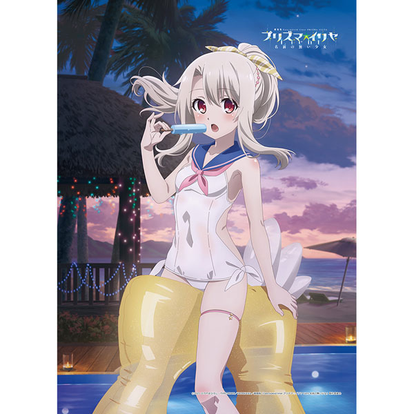 Fate/kaleid liner プリズマ☆イリヤ Licht 名前の無い少女 描き下ろしB2タペストリー(イリヤ/セーラー水着)Wスエード[カーテン魂]が予約受付中