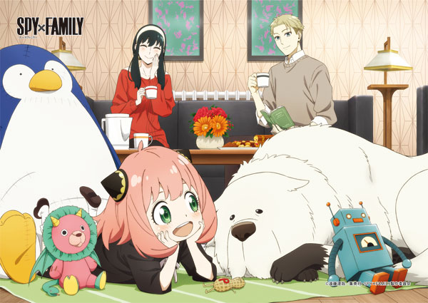ジグソーパズル アニメ『SPY×FAMILY』 くつろぎのひととき 208ピース (208-ML08)[エンスカイ]が予約受付中