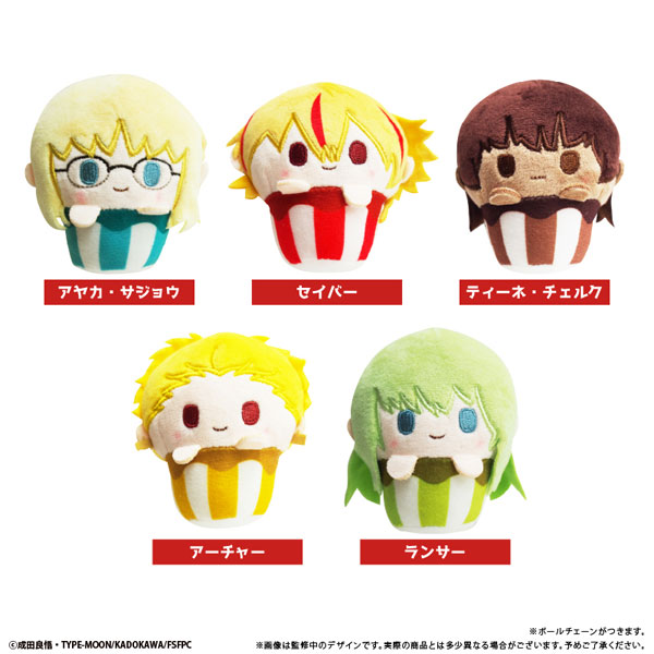 Fate/strange Fake カップケーキたぴぬい 5個入りBOX[タピオカ]が予約受付中