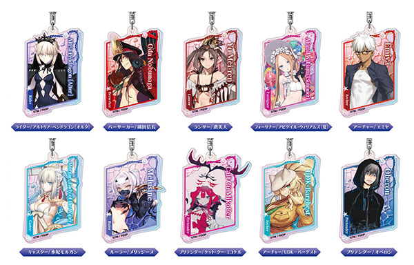 オーロラアクリルキーホルダー Fate/Grand Order B BOX 10個入りBOX[バンダイ]が予約受付開始