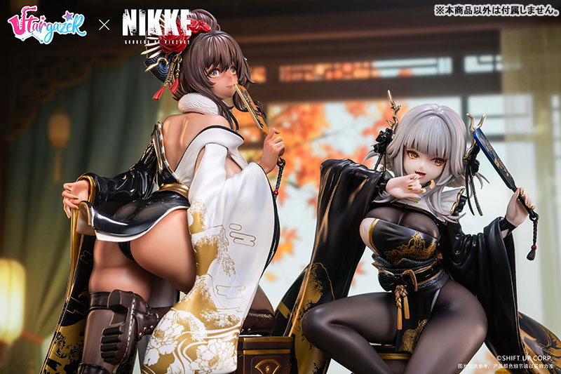 勝利の女神：NIKKE ブラン＆ノワール 1/4 完成品フィギュア[Stargazer]が予約受付中