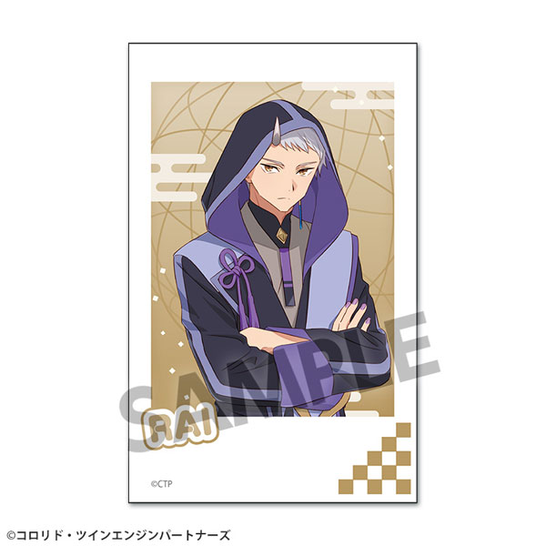 超かぐや姫！ インスタントフォト風ステッカー 駒沢雷[ホビーストック]が予約受付中