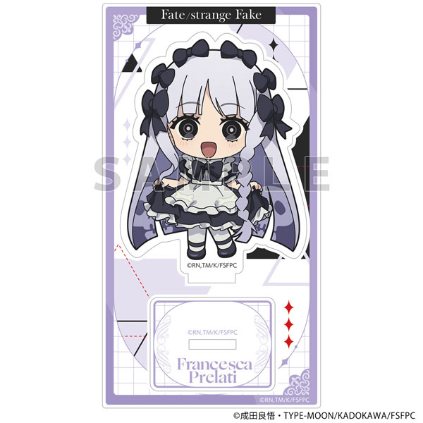 [Fate/strange Fake]アクリルスタンド(フランチェスカ・プレラーティ/執事＆メイド)[カーテン魂]が予約受付中
