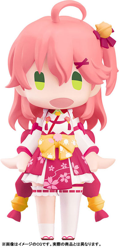 HELLO！ GOOD SMILE ホロライブプロダクション さくらみこ 可動フィギュア[グッドスマイルカンパニー]が予約受付中