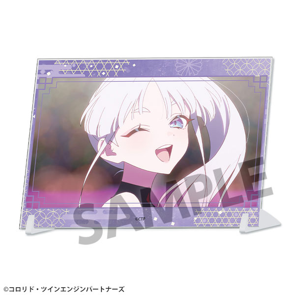 超かぐや姫！ A6ビジュアルアクリルプレート 月見ヤチヨ[ホビーストック]が予約受付中