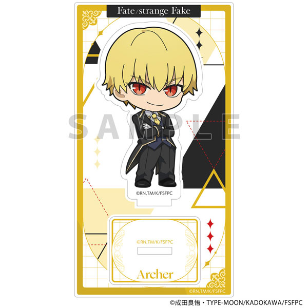 [Fate/strange Fake]アクリルスタンド(アーチャー/執事＆メイド)[カーテン魂]が予約受付中