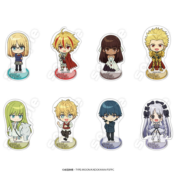 Fate/strange Fake デフォルメアクリルスタンド 8個入りBOX[ハゴロモ]が予約受付中
