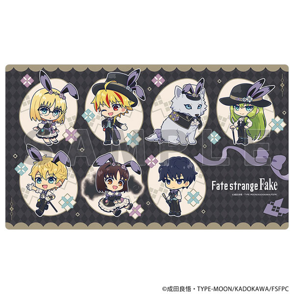[Fate/strange Fake]ラバーマット(ミニキャラ)[カーテン魂]が予約受付開始