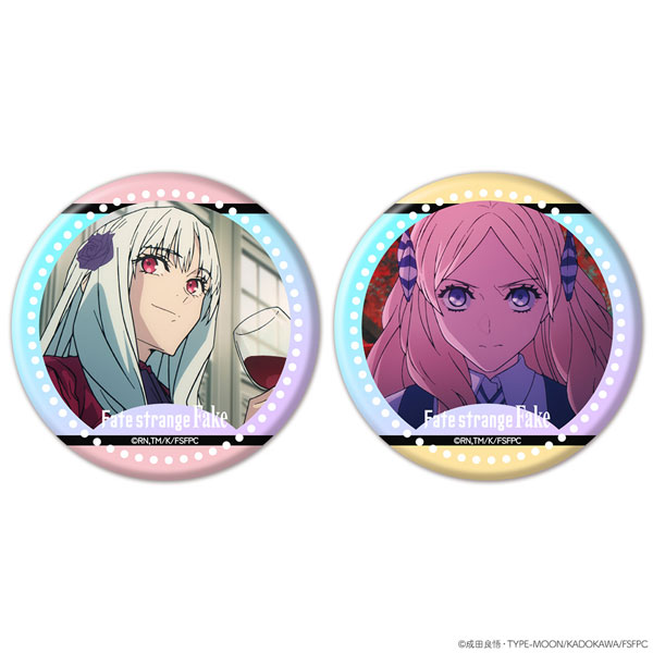 TVアニメ『Fate/strange Fake』 オーロラ缶バッジ2個セット フィリア＆ハルリ・ボルザーク[ATFES]が予約受付開始