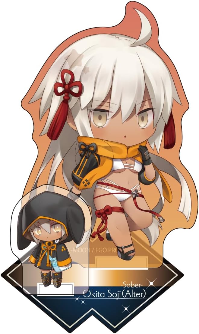 Fate/Grand Order きゃらとりあ アクリルスタンド セイバー/沖田総司〔オルタ〕[アルジャーノンプロダクト]が予約受付開始