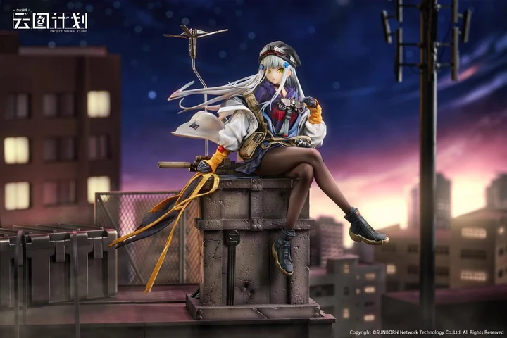『ドールズフロントライン ニューラルクラウド』Calbone クルカイ 暮色の​見張り 1/7スケール塗装済完成品フィギュアが予約受付開始
