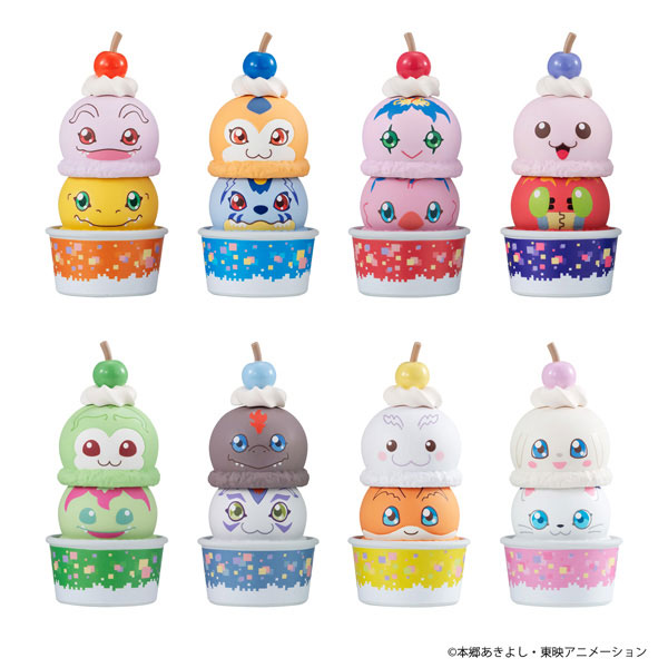 つみちぇん デジモンアドベンチャー 8個入りBOX[メガハウス]が予約受付中